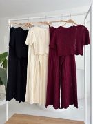Triko Bluz Pantolon İkili Takım 10084-025 resmi